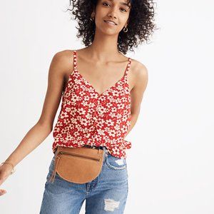 Madewell Button-Down Cami in Full Bloom